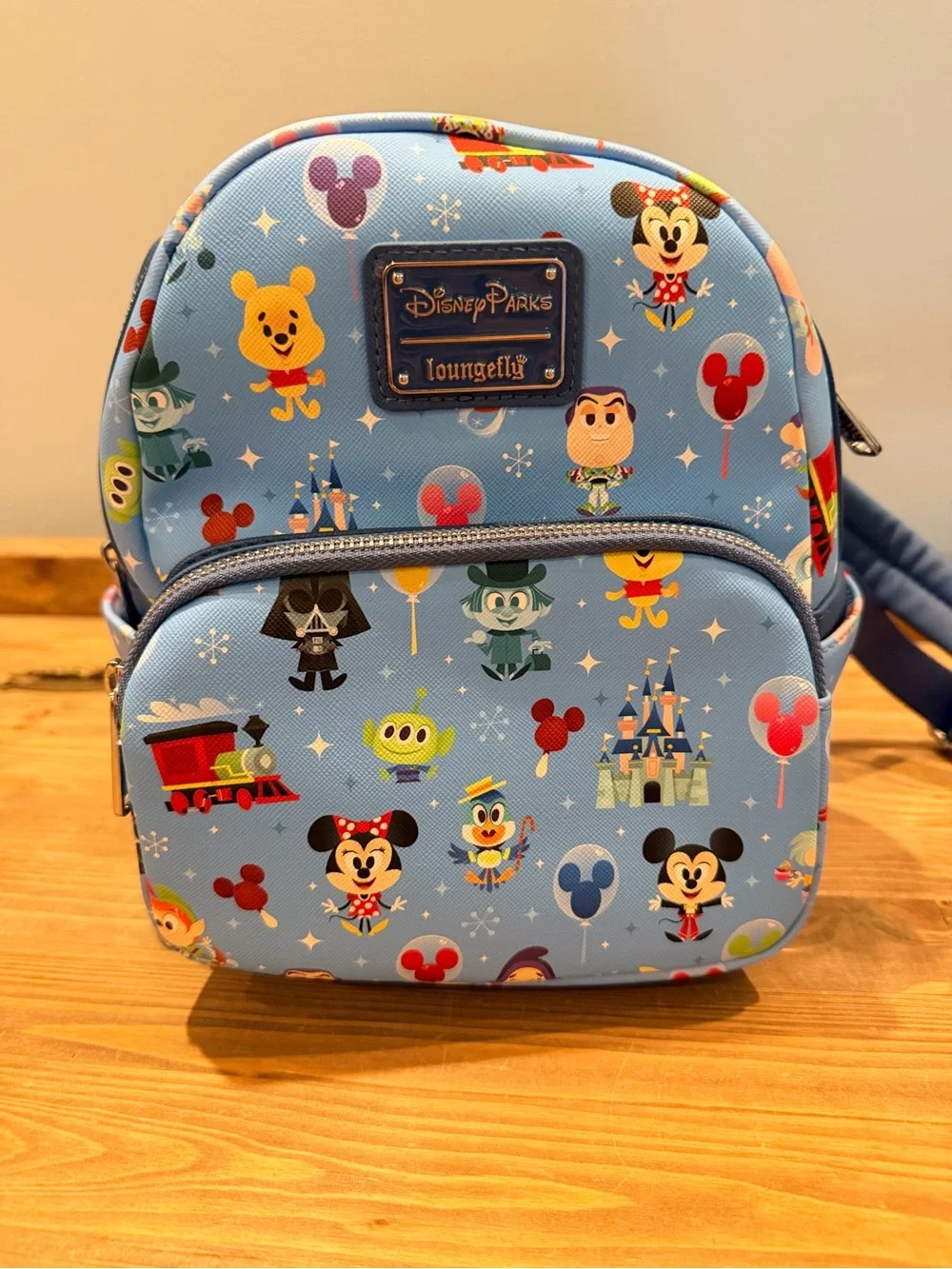 Disney Parks Loungefly Chibi Characters Mini Backpack-Retired